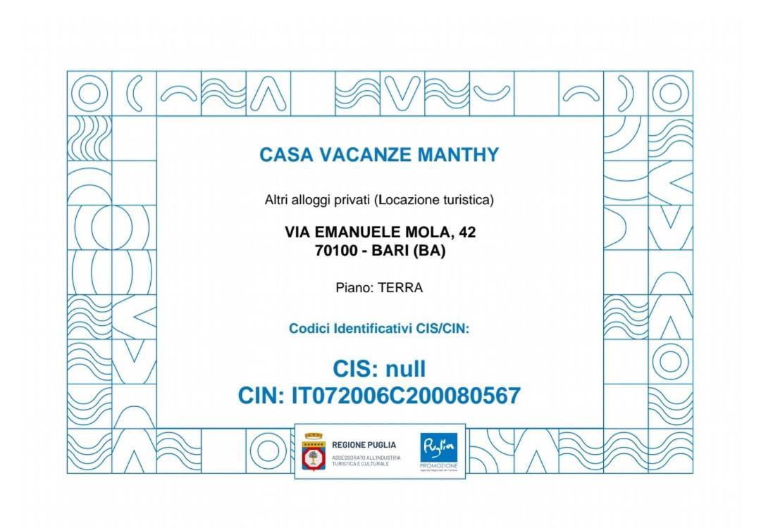 Casa Vacanze Manthy Posizione Centrale Bari Eksteriør bilde